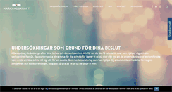Desktop Screenshot of marknadskraft.com